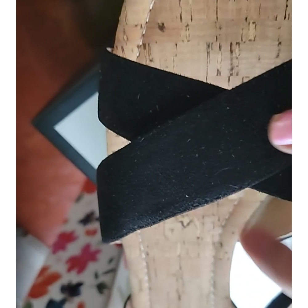 😎Steve Madden | Mule Wedge Sandals | Size 9.5 - Picture 5 of 10